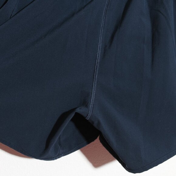 Lululemon Hotty Hot Short *High-Rise Long 4" True Navy Blue Swift Liner Size 2 - Picture 10 of 16